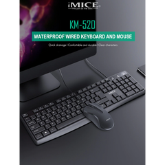 iMiCE KM-520 keyboard & mouse combo