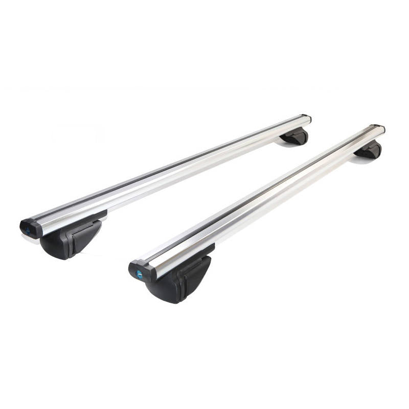 Universal Car Top Roof Rack Cross Bars 2PCS - SILVER