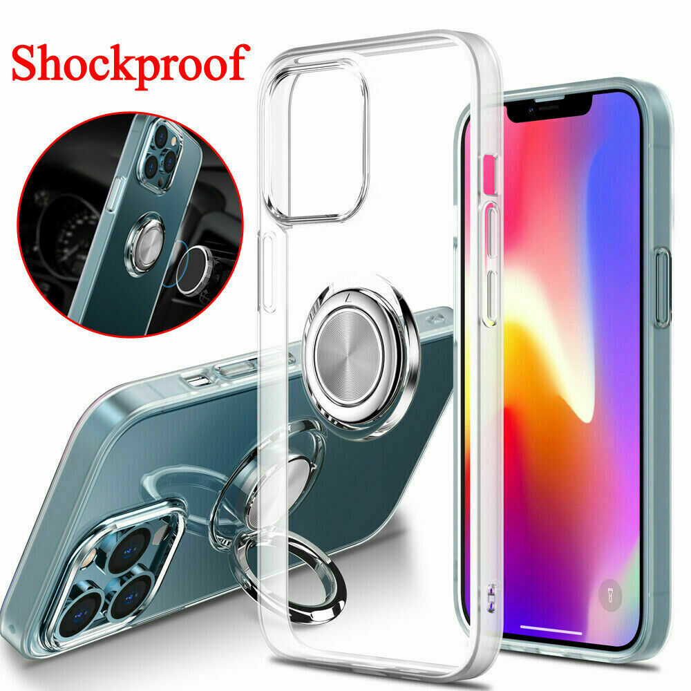 Clear iPhone Ring Holder Case
