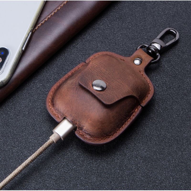 Oxford Genuine Leather AirPods 1/2 Case