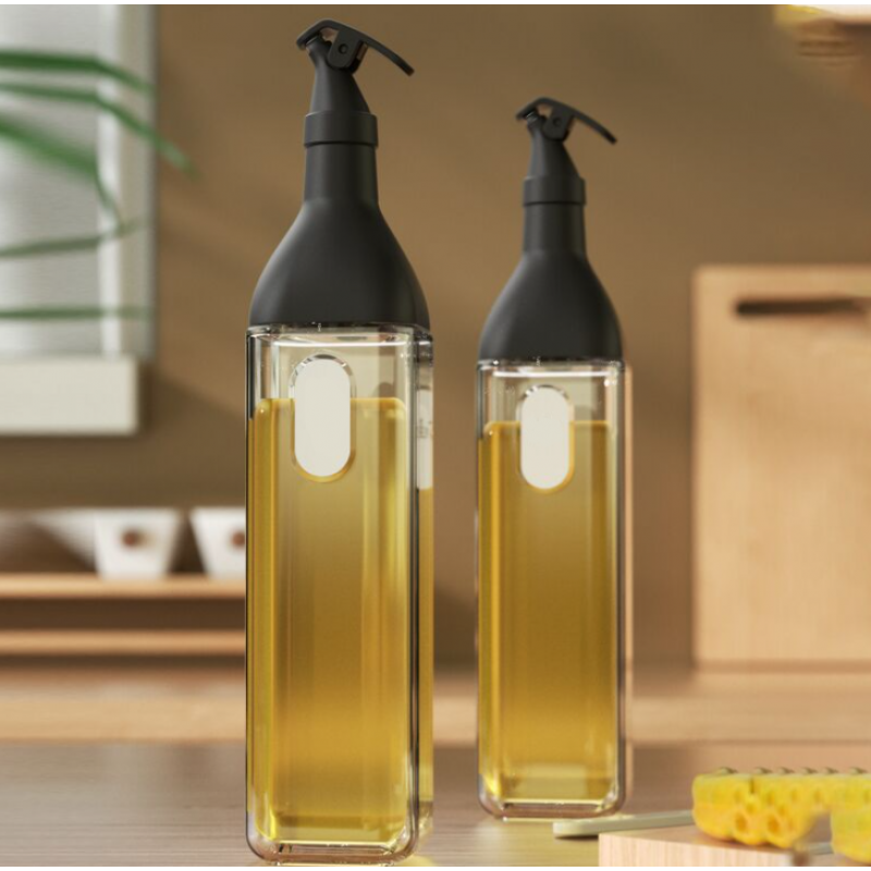 Automatic Glass Kitchen Oil Bottle