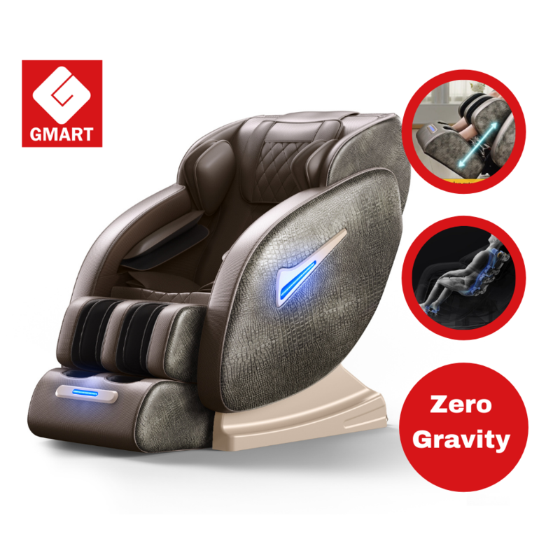 Pro Relax Premium Zero Gravity 3D Massage Chair with Heater VCT-K7S Grey