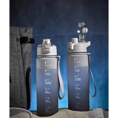 Smart Smooth Water Bottle Grey