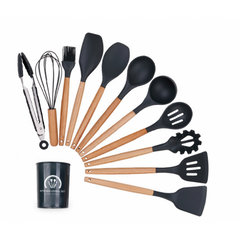 34Pcs Silicone Utensils Cooking Kitchen Set Cookware BPA Free