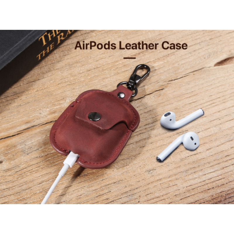 Oxford Genuine Leather AirPods 1/2 Case