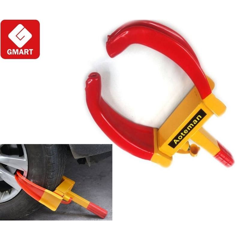 Car Security Anti-Theft Wheel Lock Clamp