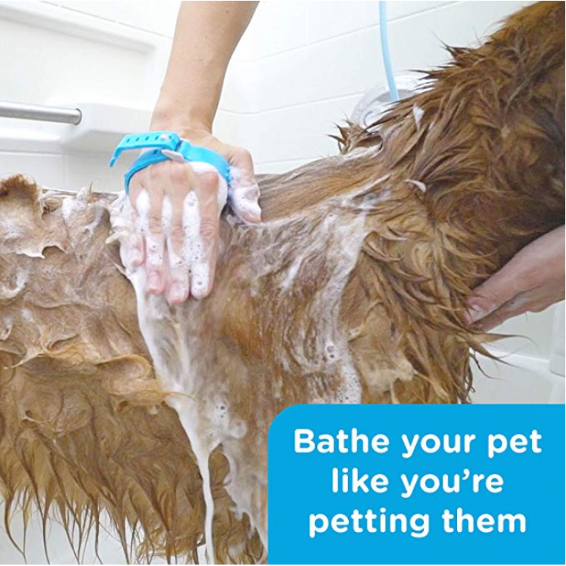 Pet Shower Sprayer & Pet Bath Brush