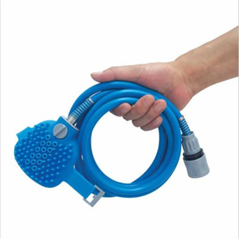 Pet Shower Sprayer & Pet Bath Brush