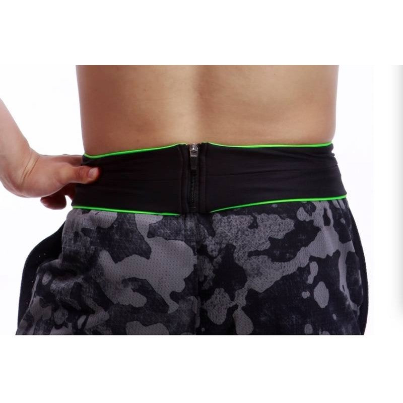 Exercise Waist Bag Belt - Green