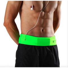 Exercise Waist Bag Belt - Green