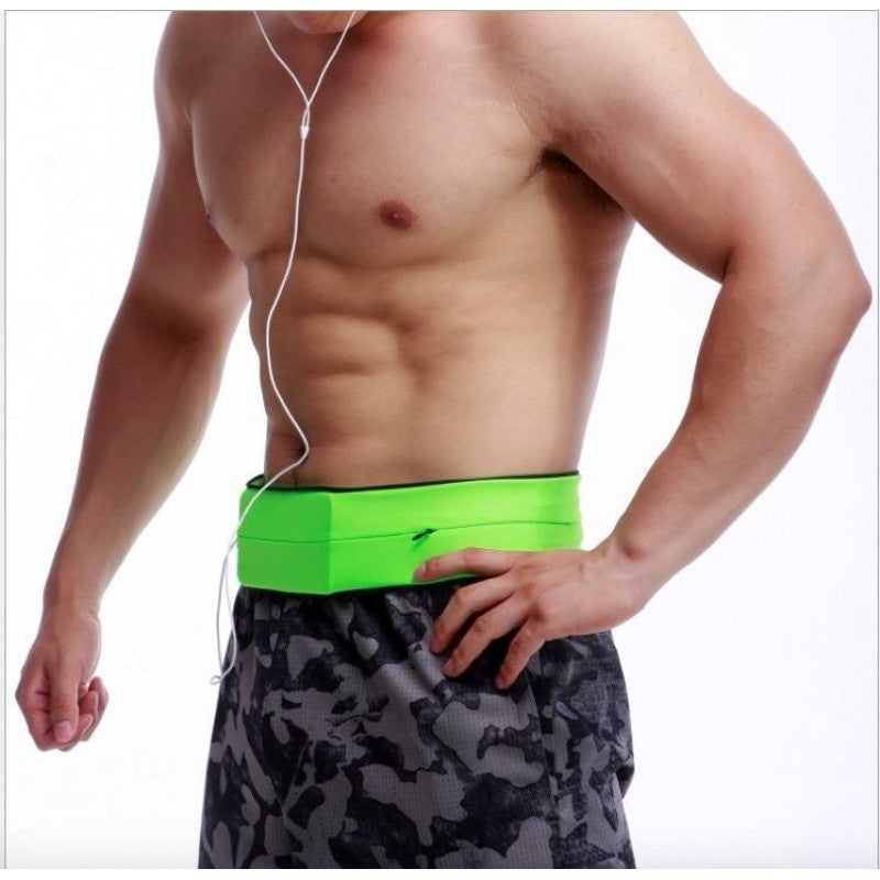 Exercise Waist Bag Belt - Green