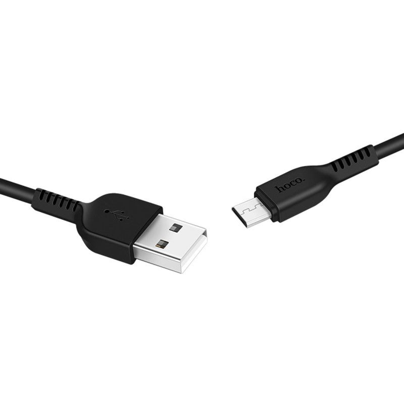 Hoco X20 Micro Fast Charging Cable black - 2m