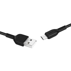 Hoco. X20 Micro fast charging data cable black (L=2M)