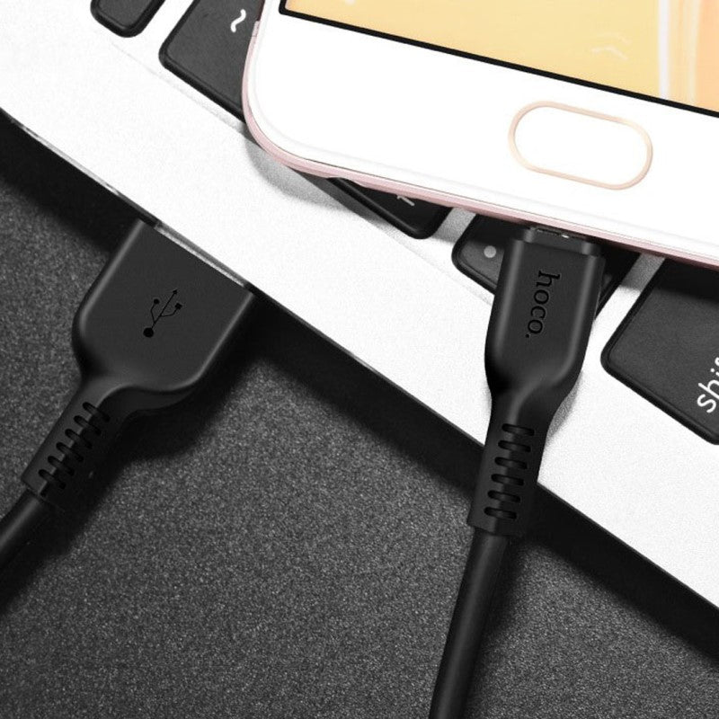 Hoco X20 Micro Fast Charging Cable black - 2m