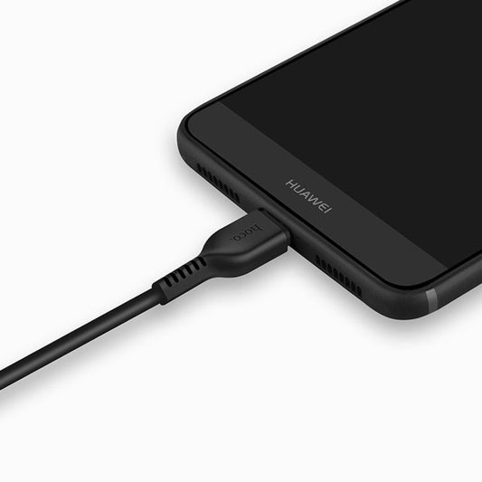 Hoco X20 USB-C Fast Power Charging Cable Black - 2m