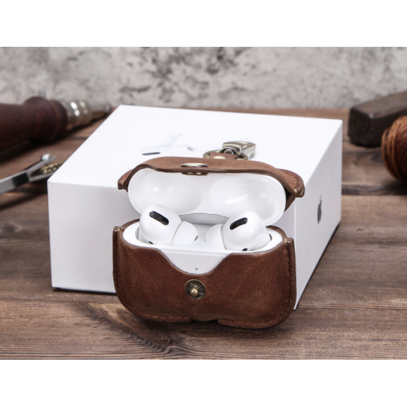 Oxford Genuine Leather AirPods Pro 1 / 2 / 3 Case