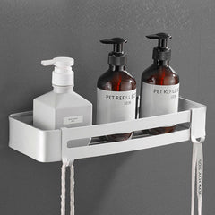 Aluminium Shower Rack with Hook