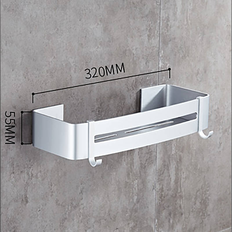 Aluminium Shower Rack with Hook