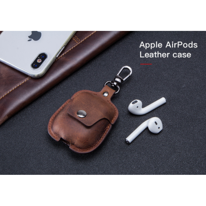 Oxford Genuine Leather AirPods Case